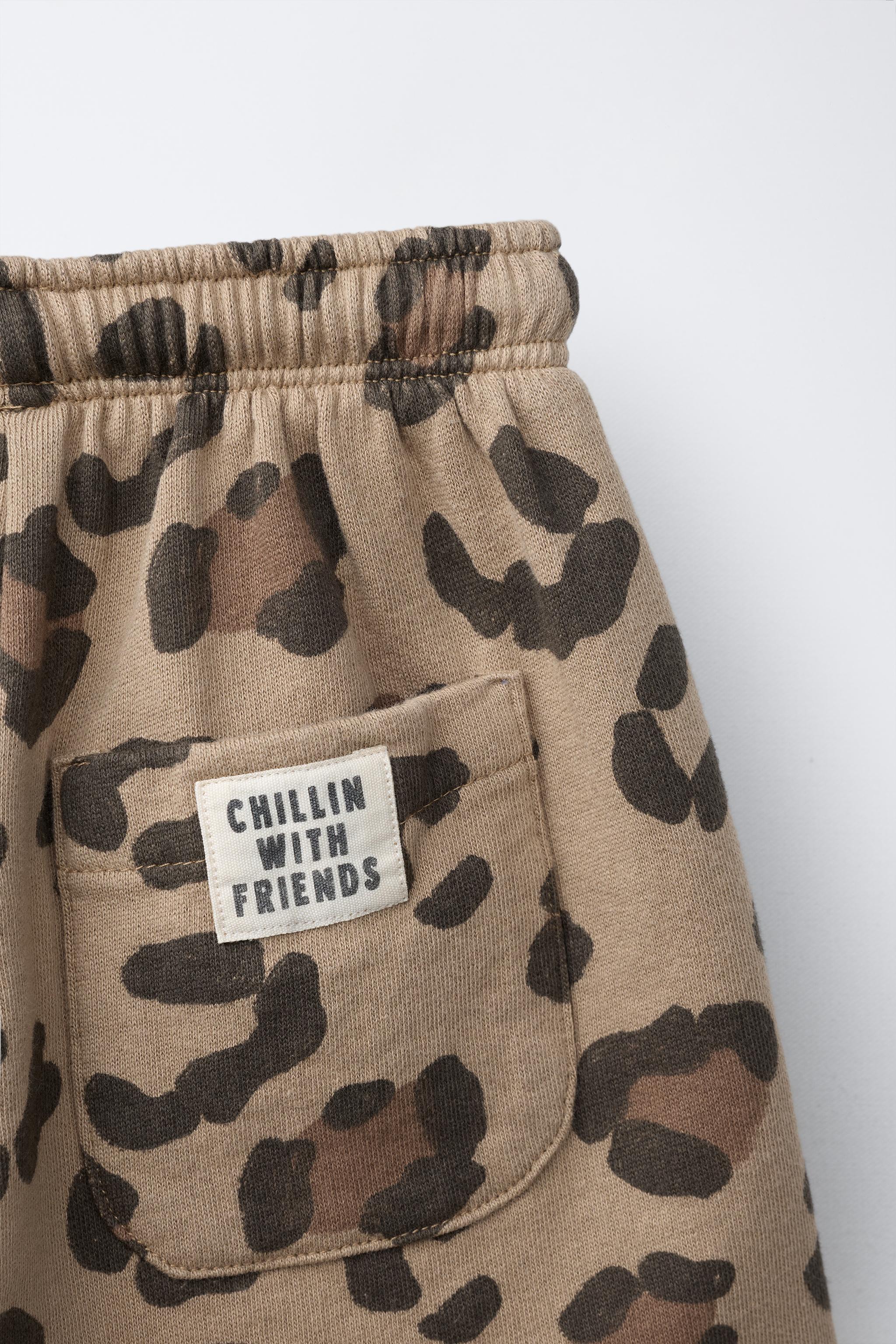 ANIMAL PRINT SHORTS